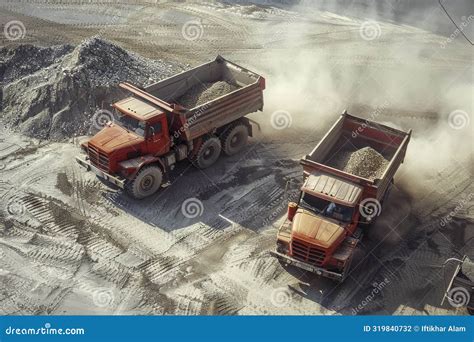 Dump Truck Transporting Materials