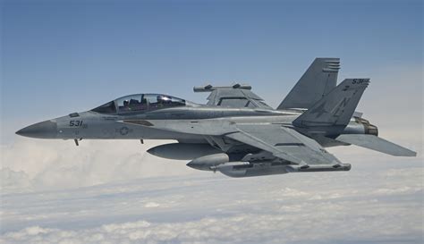 EA-18G Growler in flight