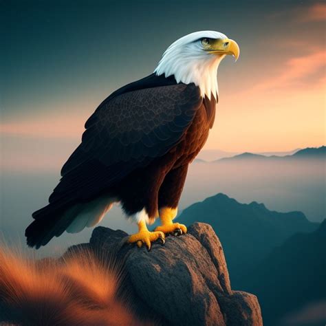 Eagle Soaring Through the Skies