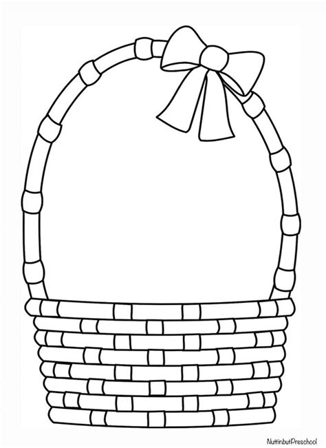 Easter Basket Coloring Pages