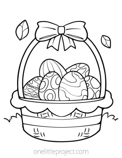 Easter coloring pages with toys