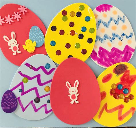 Easter egg crafts for kids