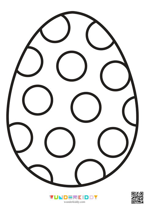 Easter egg printable templates