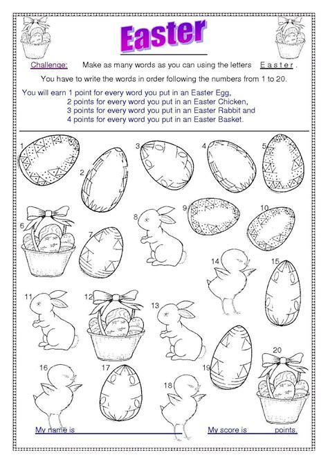 Free Easter Printables