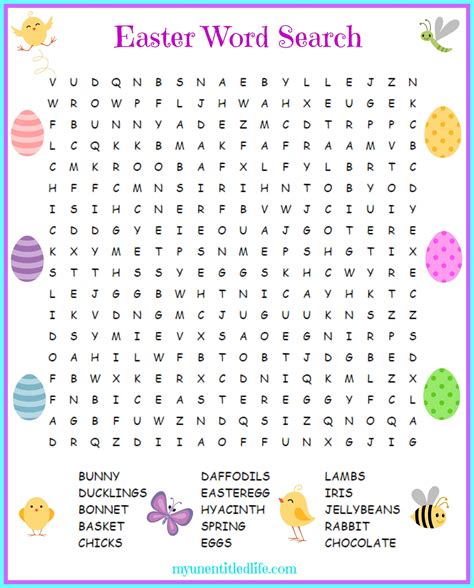 Easter puzzles for kids