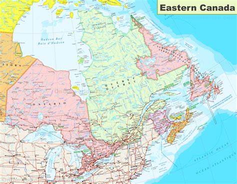 Eastern Canada and New England