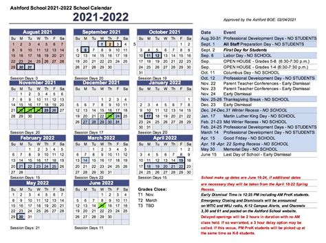 Edmond Schools Calendar Image