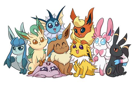 Eevee Pokémon types