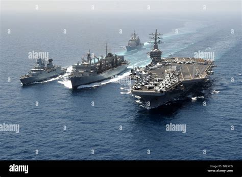 USS Eisenhower Carrier Strike Group in action