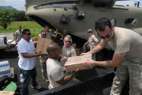 Ejército de EE. UU. en acción humanitaria