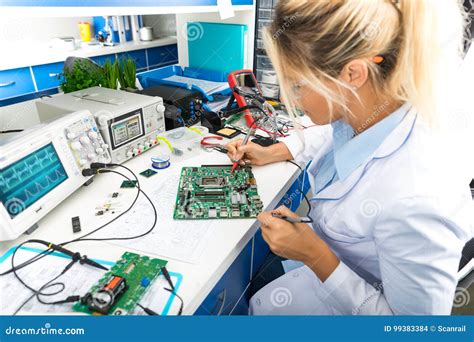 Electronic Engineers Testing Electronic Systems