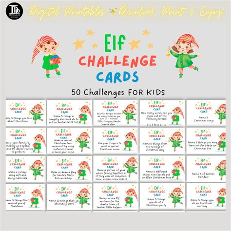 Elf Daily Challenges