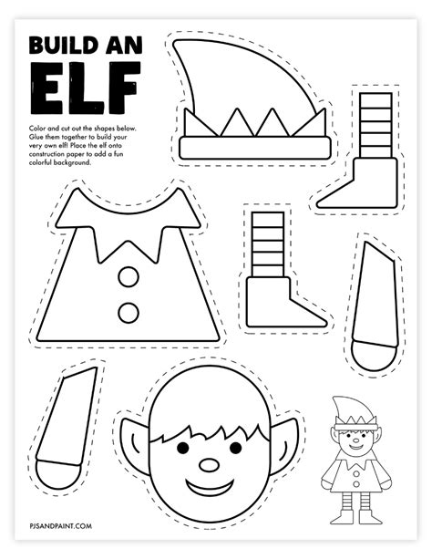 Crafts for elf printables