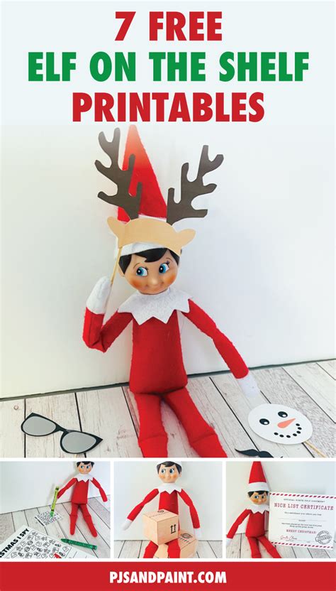 Ideas for elf printables