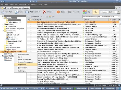 Email Client RSS Image