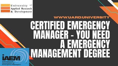 Emergency Management Certification