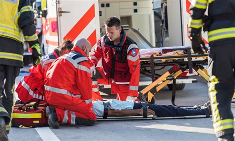 Emergency Medical Technician at Work