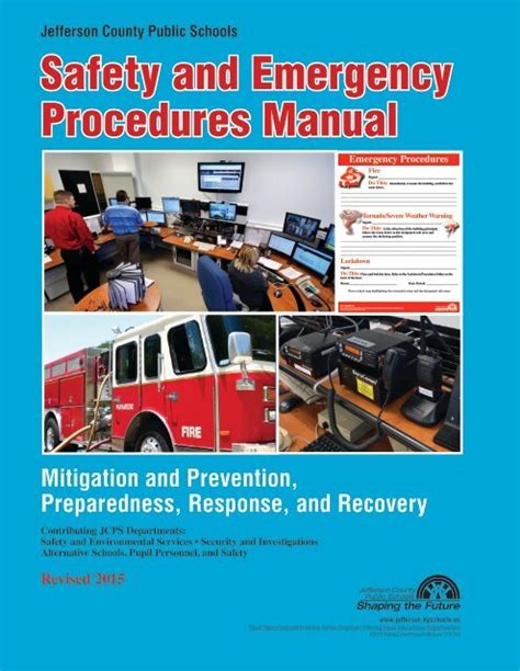 Image of an emergency procedure manual