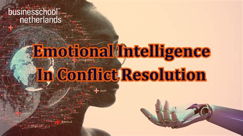 Emotional intelligence and conflict resolution