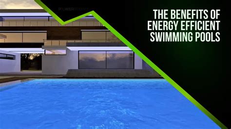 Energy Efficient Swimming Pools