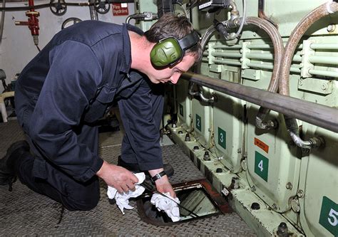 Air Force Engineering Officer working on a technical project