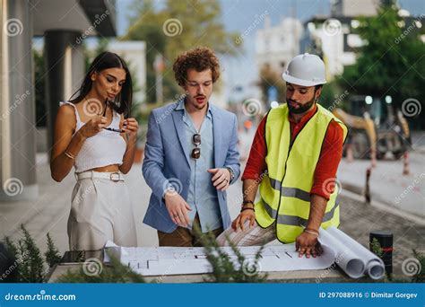 Engineers collaborating on a project