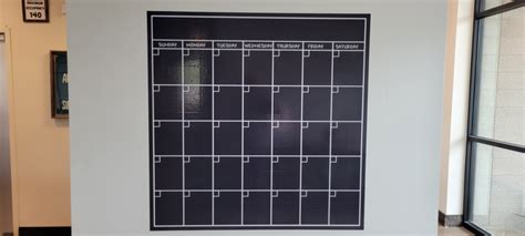 Enhancing Productivity with a Dry Wipe Calendar