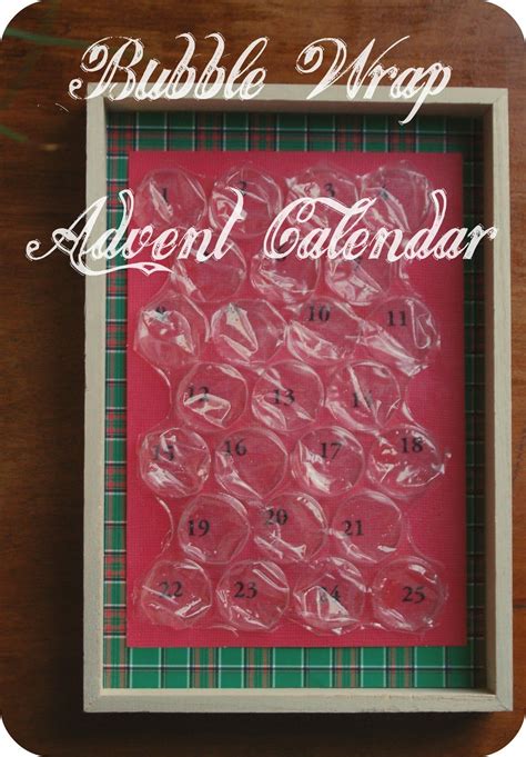 Steps to Enjoy a Bubble Advent Calendar