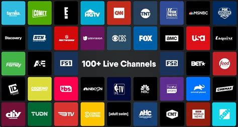 Entertainment Channels on Dish Streaming Service