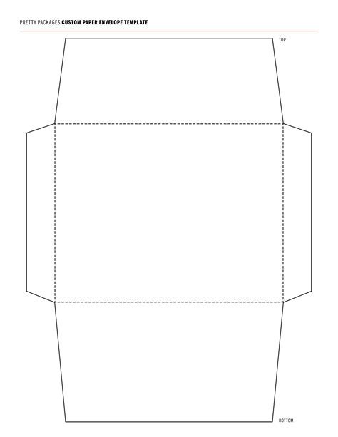 Envelope Template Design