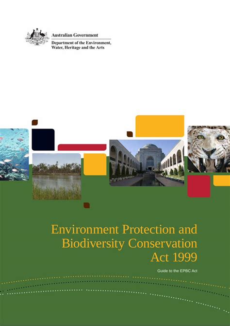 Environment and conservation in 1999