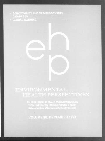 Environment and Health in 1991