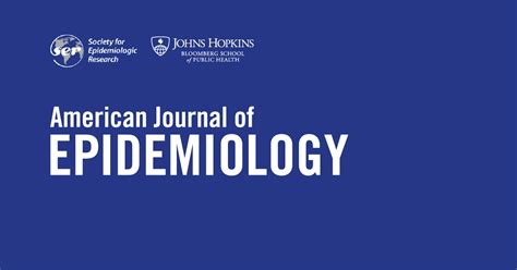 Epidemiology journal article