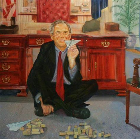 The Infamous Bush Painting