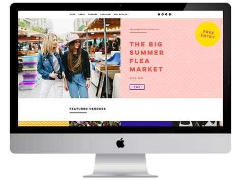 Event Page Design Inspiration