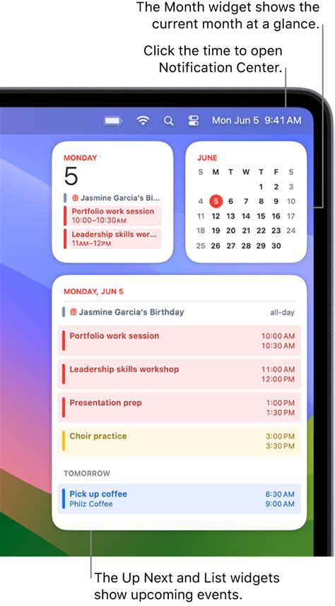 Events Calendar Widget