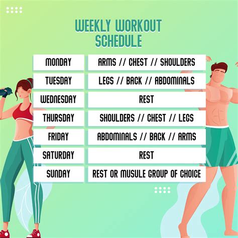 Exercise Schedule