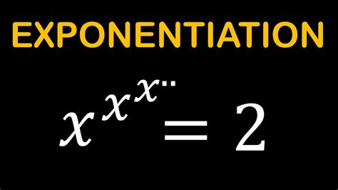 Exponentiation tips