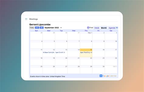 Export Notion Calendar Database