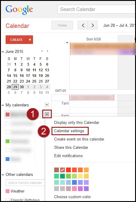 Exporting Google Calendar Availability Troubleshooting