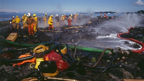 Exxon Valdez oil spill in 1989