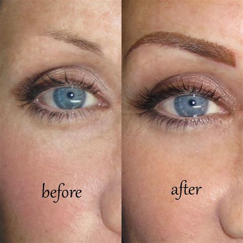 Eyeliner Tattoo Before and After