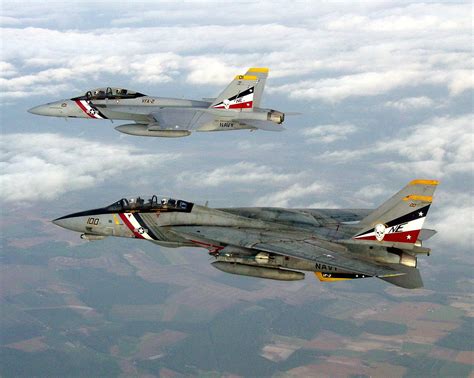 F-14 Tomcat and F/A-18 Hornet retirement