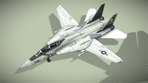 F-14 Tomcat model paint and weathering