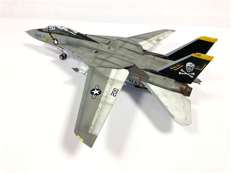 F-14 Tomcat model display case