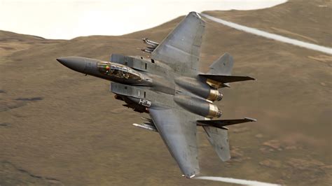 F-15 Eagle performing a turn