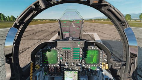 F-18 Super Hornet Cockpit View