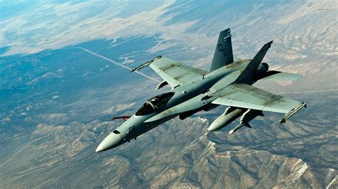 F-18 Super Hornet in Hangar