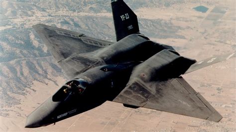 F-23 Fighter Jet Stealth Technology