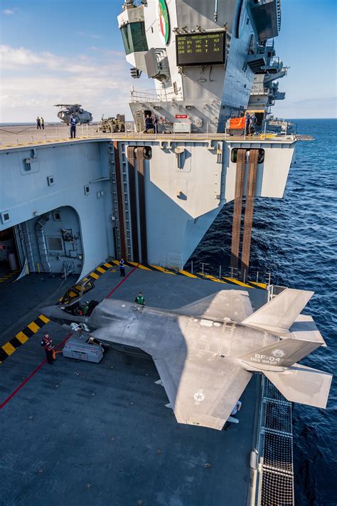 F-35B Lightning II on HMS Queen Elizabeth